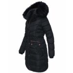 Spindle Women's Quilted Hooded Winter Parka - Fleece Lined