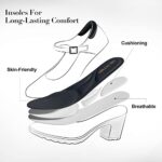 DREAM PAIRS Women's Chunky Low Block Heels Mary Jane Shoes