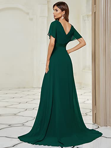 Ever-Pretty Women's V-Neck Chiffon Evening Dress