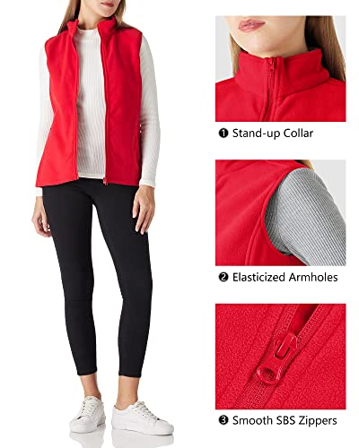 Outdoor Ventures Women's Fleece Gilet with Zip Pockets