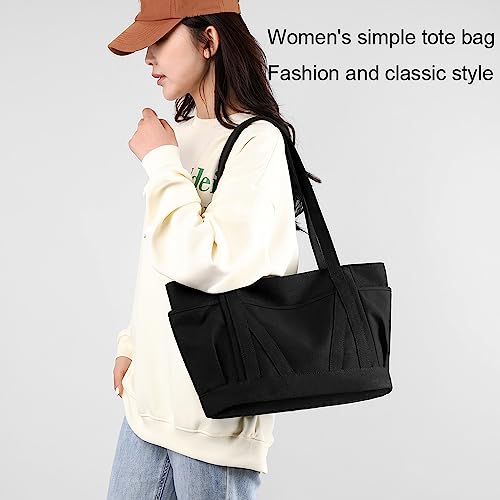 Women Tote Bag Canvas Casual Top Handle Satchel
