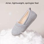 EverFoams Women's Memory Foam Knit House Slippers