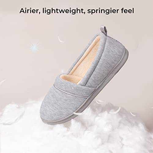 EverFoams Women's Memory Foam Knit House Slippers