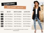 YGJIEGENG Women's Short Sleeve Summer Cardigan with Pocket