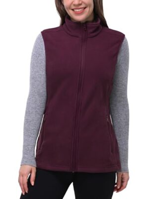 33,000ft Women's Lightweight Fleece Vest with Pockets