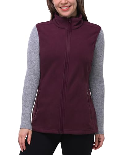 33,000ft Women's Lightweight Fleece Vest with Pockets