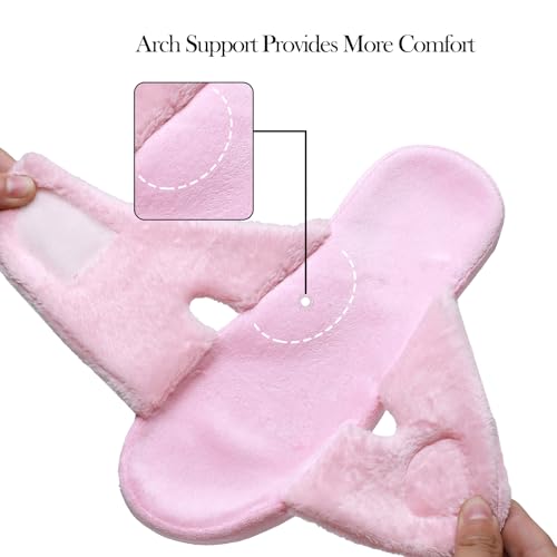 MISSRAIN Ladies Arch Support Memory Foam Slippers