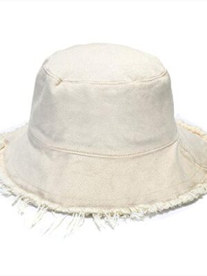 boderier Women's Summer Cotton Wide Brim Bucket Hat