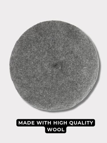 Lafefe Wool Beret, Autumn Winter Retro Candy Colour