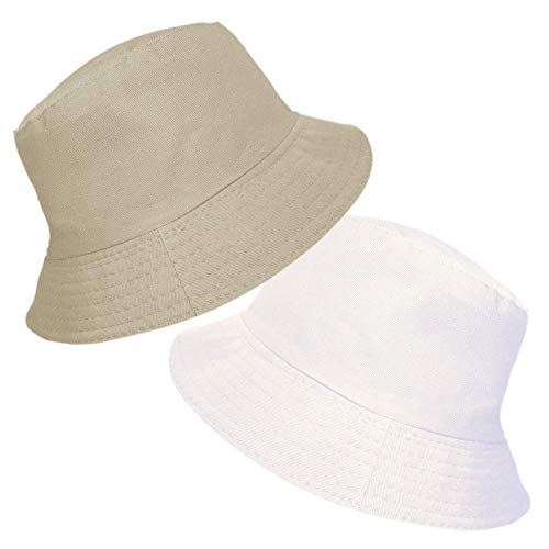 TOSKATOK® UPF 50+ Reversible Cotton Bucket Hat