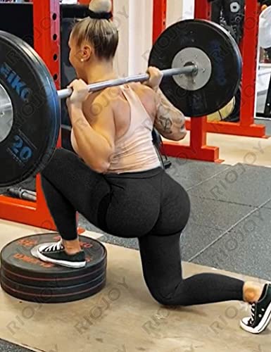 RIOJOY Scrunch Seamless High Waist Butt Lift Leggings