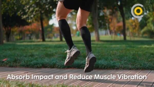 CAMBIVO Compression Socks 2 Pairs for Calf & Ankle Support