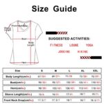 icyzone Women's Workout V-Neck Short-Sleeve Tops, 3 Pack