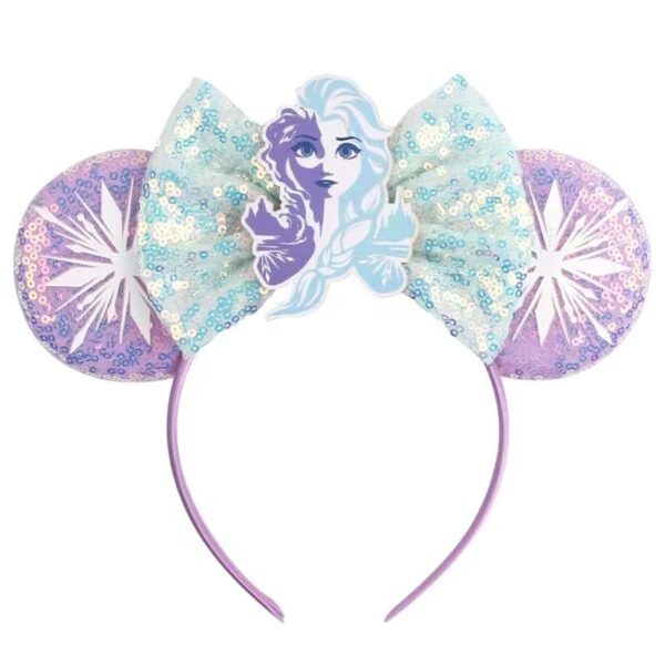 DRESHOW Glitter Mouse Ears Headbands for Women