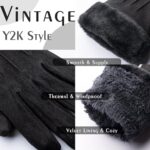Vagasi Women Touch Screen Winter Gloves - Fleece Lined