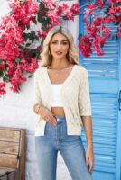 GRACE KARIN Women's Lightweight Short Sleeve Cardigan