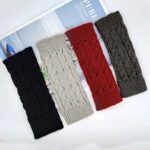 Qiuyan Fashion Warm Soft Fingerless Knit Arm Warmers
