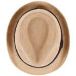 Trespass Fedora, Natural, Adult Unisex Hat, Beige