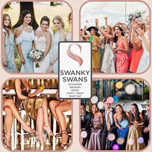 SwankySwans Leona Faux Suede Clutch Bag