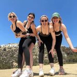 ACTINPUT High Waisted Capri Leggings for Women
