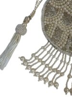 IMPERIAL STUDIOS Handmade Potli Bag with Pearls Handle
