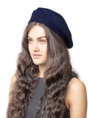 Classic Women Vintage Wool French Style Beret, One Size