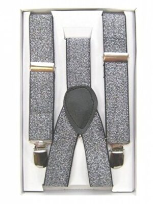 Adjustable Unisex Elastic Clip-on Y Back Neon Suspender