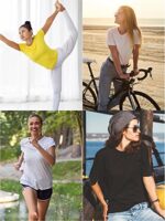 Love My Fashions Women's Round Neck Cotton T-Shirt