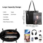 Kattee Vintage Women Leather Tote Bag, Large & Stylish