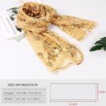 Sequin Floral Shawls for Evening Dresses, Sheer Mesh Wraps