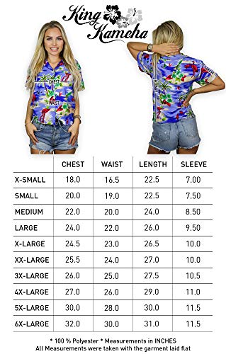 King Kameha Men's Short-Sleeve Beach Shirt