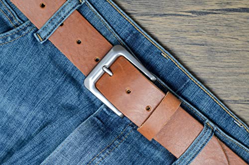 Ashford Ridge Italian Leather 38mm Belt - Made in England