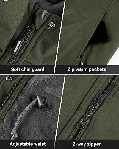 Outdoor Ventures Women's Waterproof Softshell Jacket with Hood