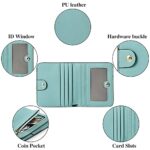 GAEKEAO Women's RFID Blocking Leather Bi-fold Wallet
