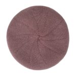 ZLYC Reversible Cashmere Beret for Women and Girls