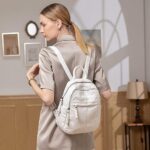 Women Soft PU Leather Small Backpack Fashion Daypack