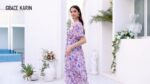 GRACE KARIN Women's Floral V-Neck Short Sleeve Dress