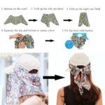 KXF Women Foldable Sun Hat with Neck Flap UPF 50+