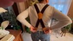 Dresime 40mm X-Shape Heavy Duty Adjustable Suspenders