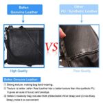 White Leather Crossbody Phone Purse & Clutch Wallet