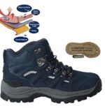 Women's Waterproof Leather Hiking Boots, EU Sizes 35-41