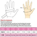 Harssidanzar Women's Leather Gloves, Winter Cashmere