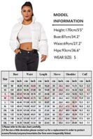 Hujoin Women's Lightweight Winter Crop Puffer Jacket