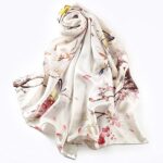STORY OF SHANGHAI Women's 100% Mulberry Silk Scarf