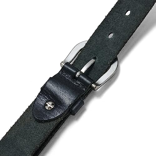 SYMOL Women's Full Grain Leather Belt for Jeans/Pants