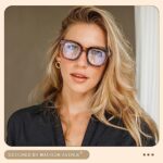 Madison Ave Women Blue Light Glasses, Anti-UV (Tortoiseshell)