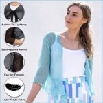Love My Fashions® Women's Fish Net Bolero Shrug Top 3/4 Sleeve