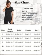 Wayleb Women's Quick Dry Gym T-Shirt, Short Sleeve