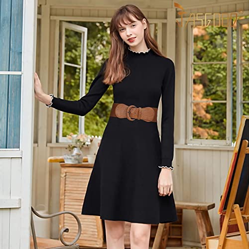 JASGOOD Women Stretchy Wide Waist Belt for Dress
