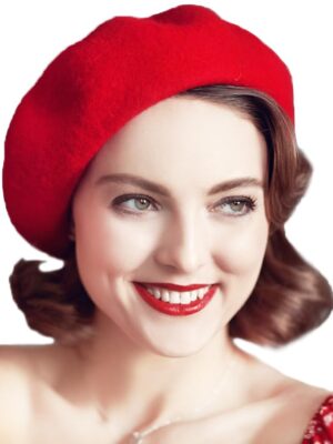 Yanmucy Vintage French Beret Hats for Women & Men